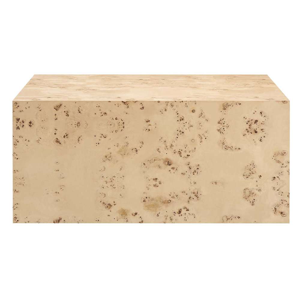 Modway - Cosmos 36in Square Burl Wood Coffee Table - EEI-6272-NAB veiw 4