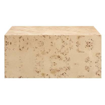 Modway - Cosmos 36in Square Burl Wood Coffee Table - EEI-6272-NAB veiw 4