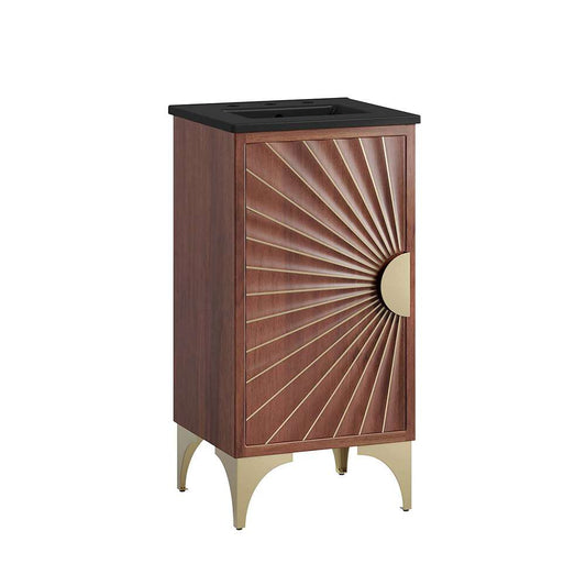 Modway - Daylight 18in Bathroom Vanity - EEI-6288-BLK-WAL veiw 1