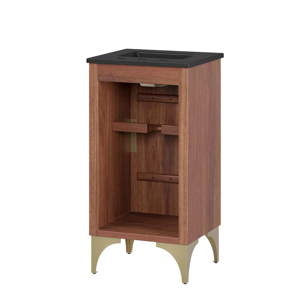 Modway - Daylight 18in Bathroom Vanity - EEI-6288-BLK-WAL veiw 5
