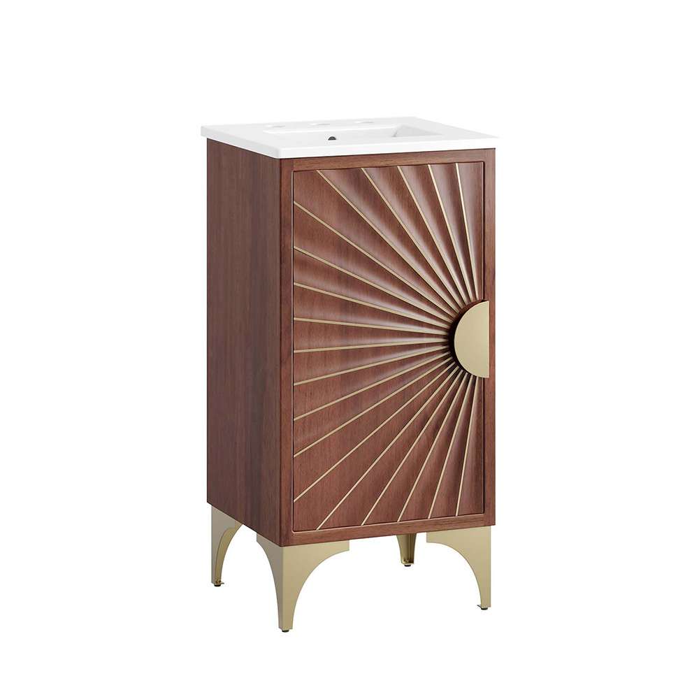 Modway - Daylight 18in Bathroom Vanity - EEI-6286-WHI-WAL veiw 1