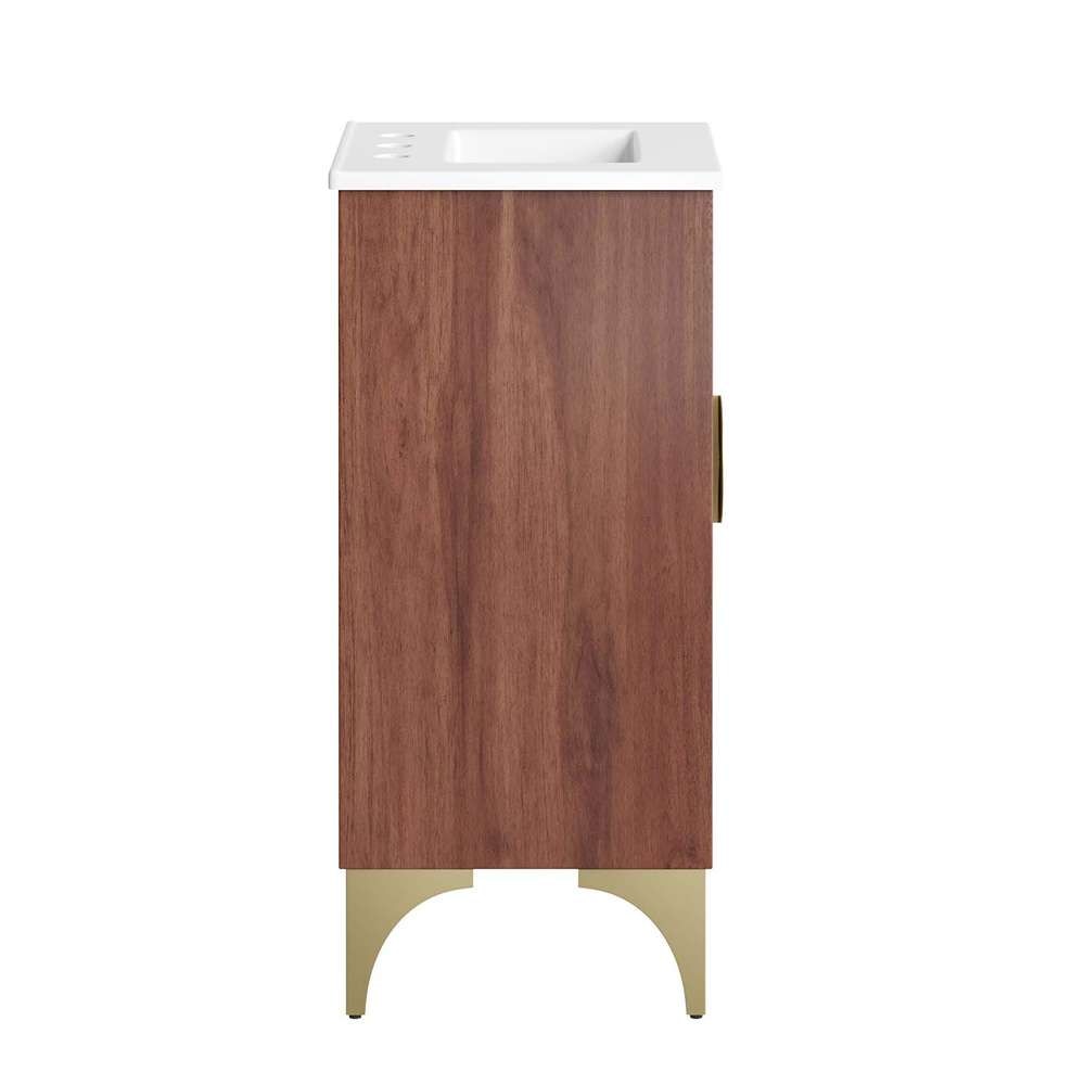 Modway - Daylight 18in Bathroom Vanity - EEI-6286-WHI-WAL veiw 3