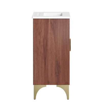 Modway - Daylight 18in Bathroom Vanity - EEI-6286-WHI-WAL veiw 3