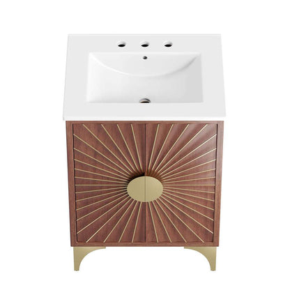 Modway - Daylight 24in Bathroom Vanity - EEI-6290-WHI-WAL veiw 4