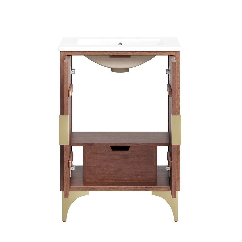 Modway - Daylight 24in Bathroom Vanity - EEI-6290-WHI-WAL veiw 6