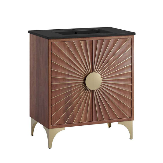 Modway - Daylight 30in Bathroom Vanity - EEI-6296-BLK-WAL veiw 1