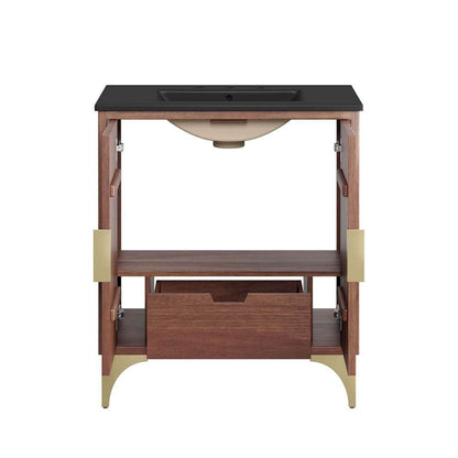 Modway - Daylight 30in Bathroom Vanity - EEI-6296-BLK-WAL veiw 6