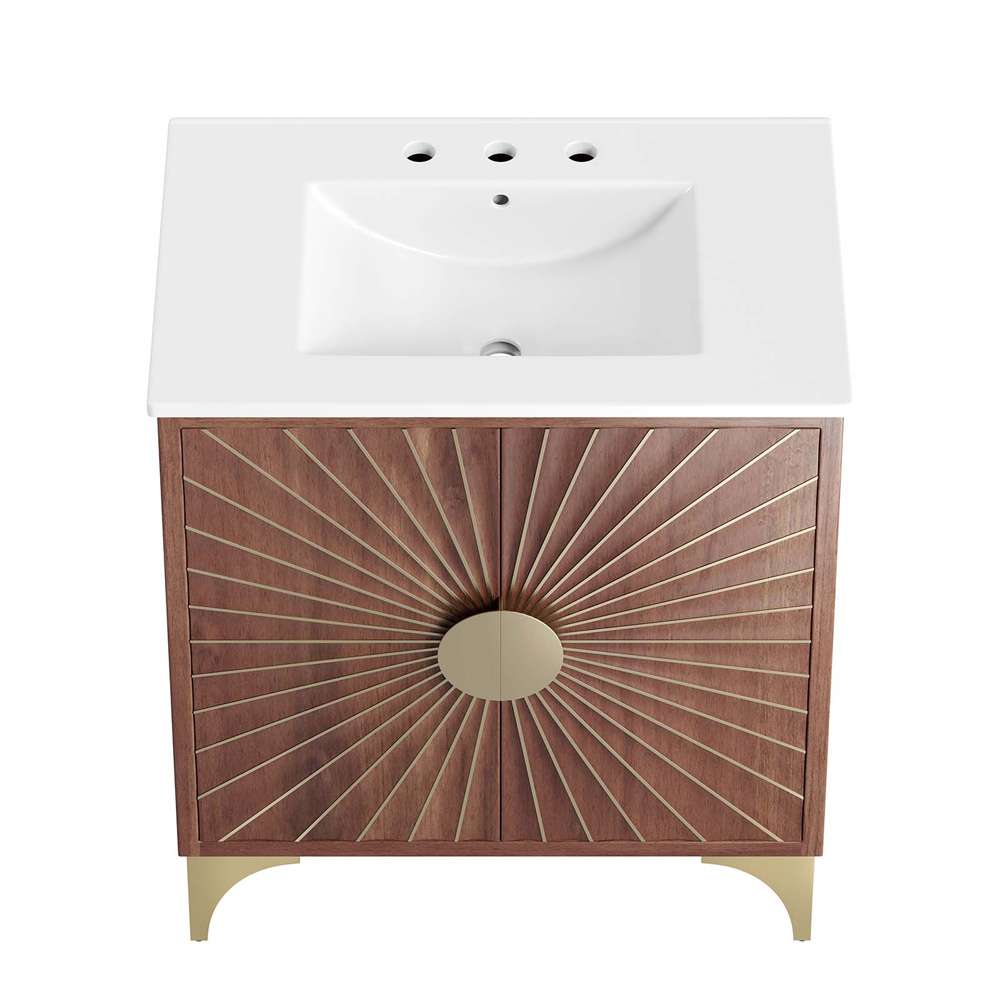 Modway - Daylight 30in Bathroom Vanity - EEI-6294-WHI-WAL veiw 4