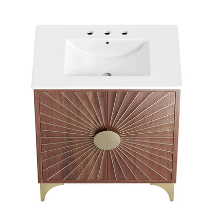 Modway - Daylight 30in Bathroom Vanity - EEI-6294-WHI-WAL veiw 4