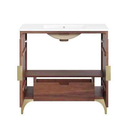 Modway - Daylight 36in Bathroom Vanity - EEI-6298-WHI-WAL veiw 6