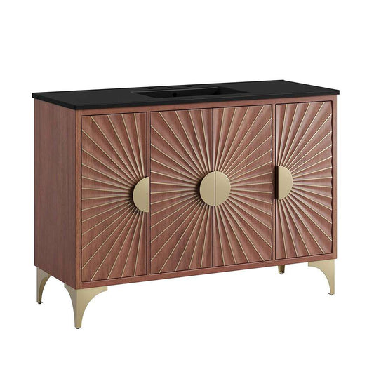 Modway - Daylight 48in Bathroom Vanity - EEI-6304-BLK-WAL veiw 1