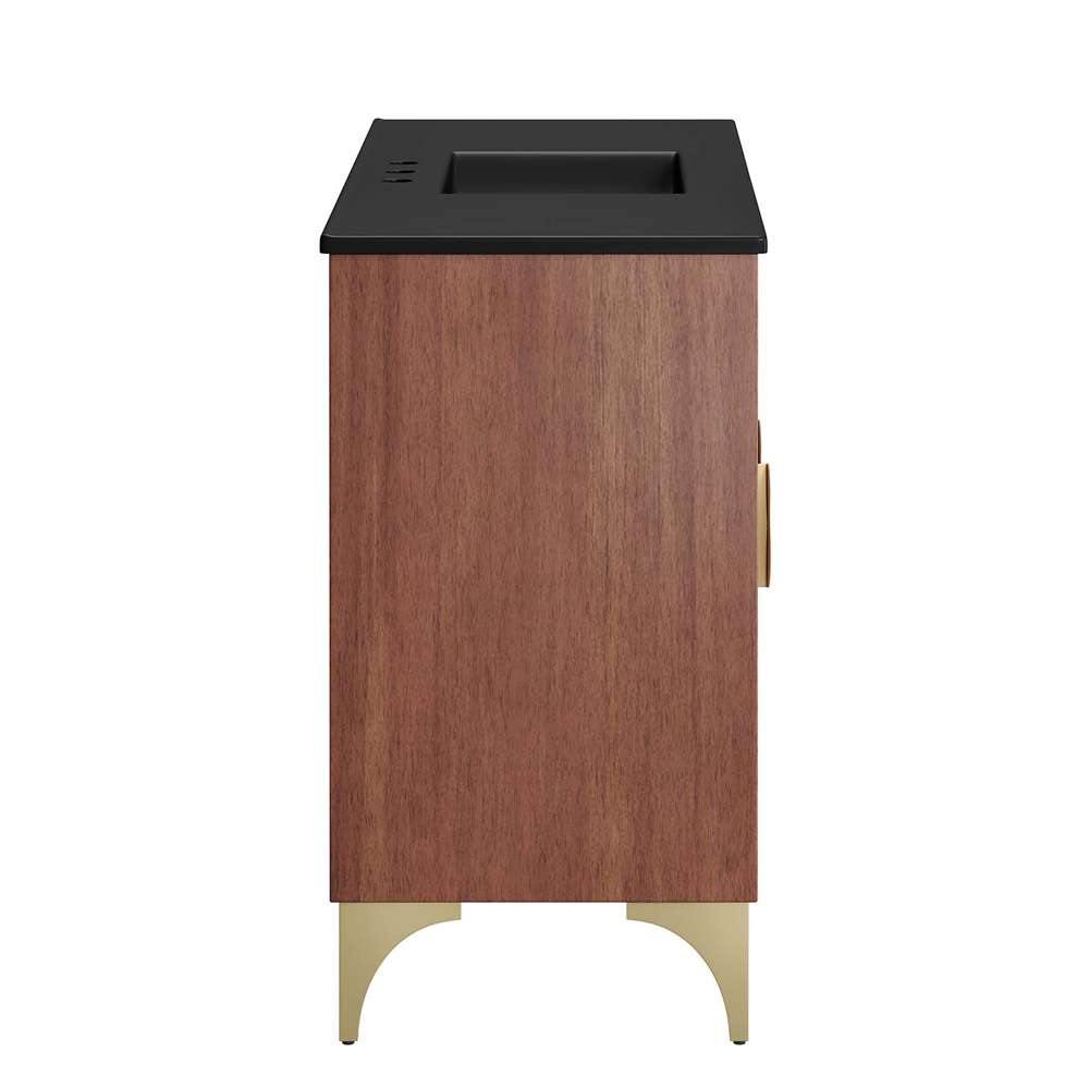 Modway - Daylight 48in Bathroom Vanity - EEI-6304-BLK-WAL veiw 3