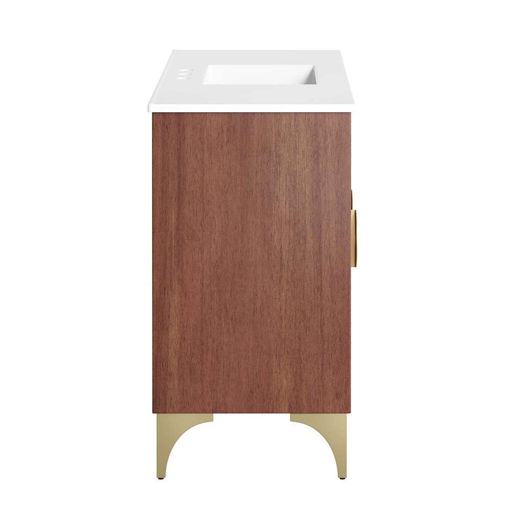 Modway - Daylight 48in Bathroom Vanity - EEI-6302-WHI-WAL veiw 3