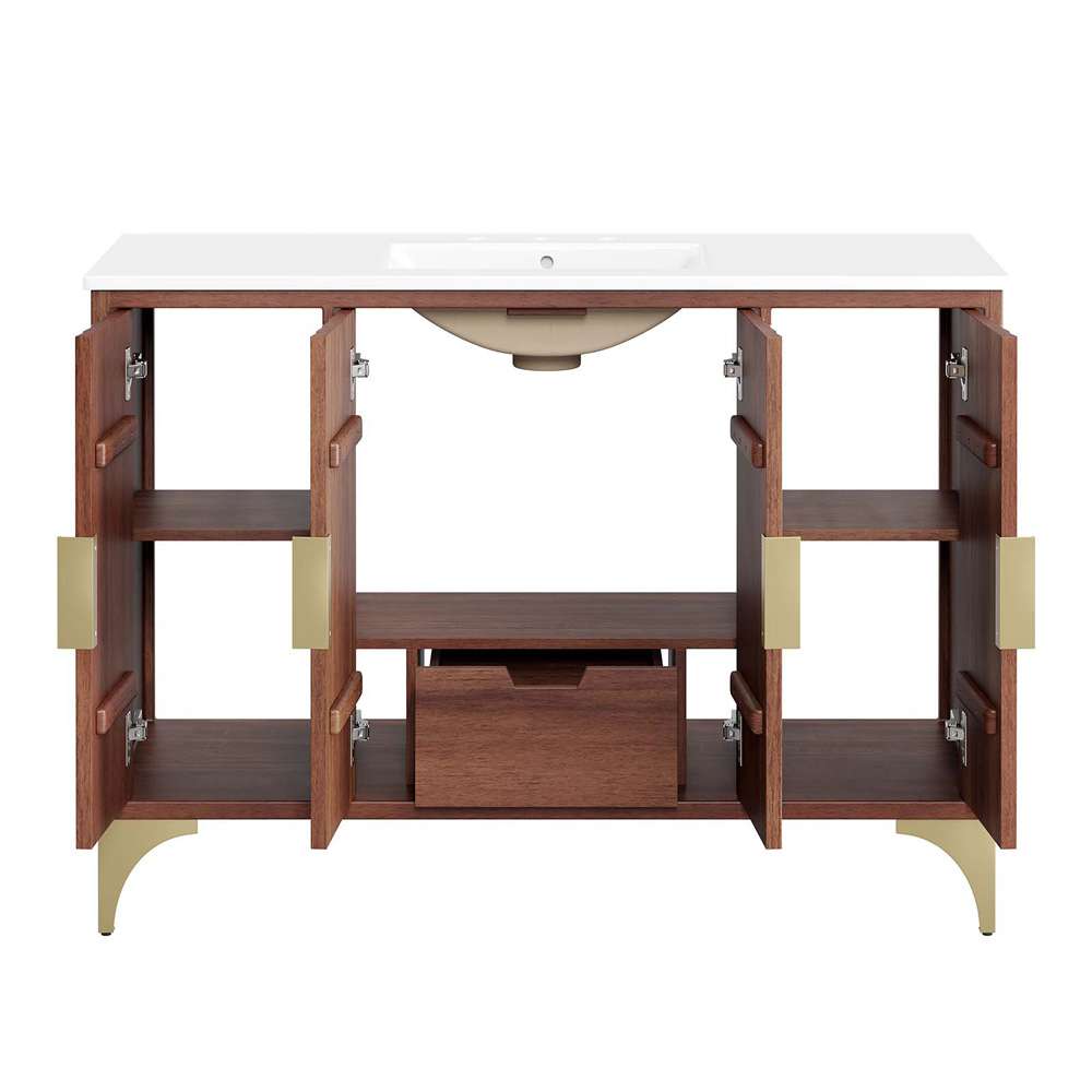 Modway - Daylight 48in Bathroom Vanity - EEI-6302-WHI-WAL veiw 6