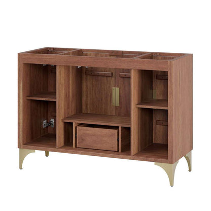Modway - Daylight 48in Single Sink Compatible (Not Included) Bathroom Vanity Cabinet - EEI-6168-WAL veiw 6