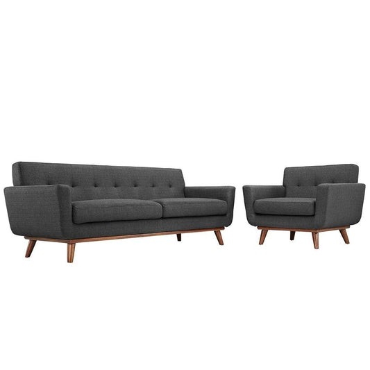 Modway - Engage Armchair and Sofa (Set of 2) - EEI-1344-DOR veiw 1