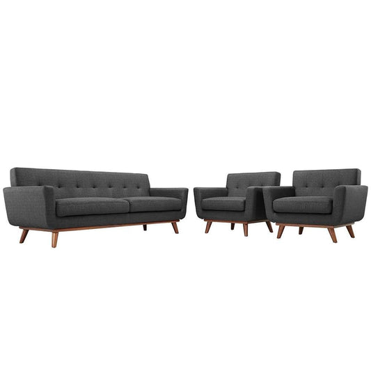 Modway - Engage Armchairs and Sofa - 3 Piece Set - EEI-1345-DOR veiw 1