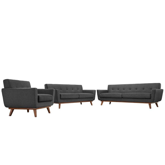Modway - Engage Sofa Loveseat and Armchair - 3 Piece Set - EEI-1349-DOR veiw 1