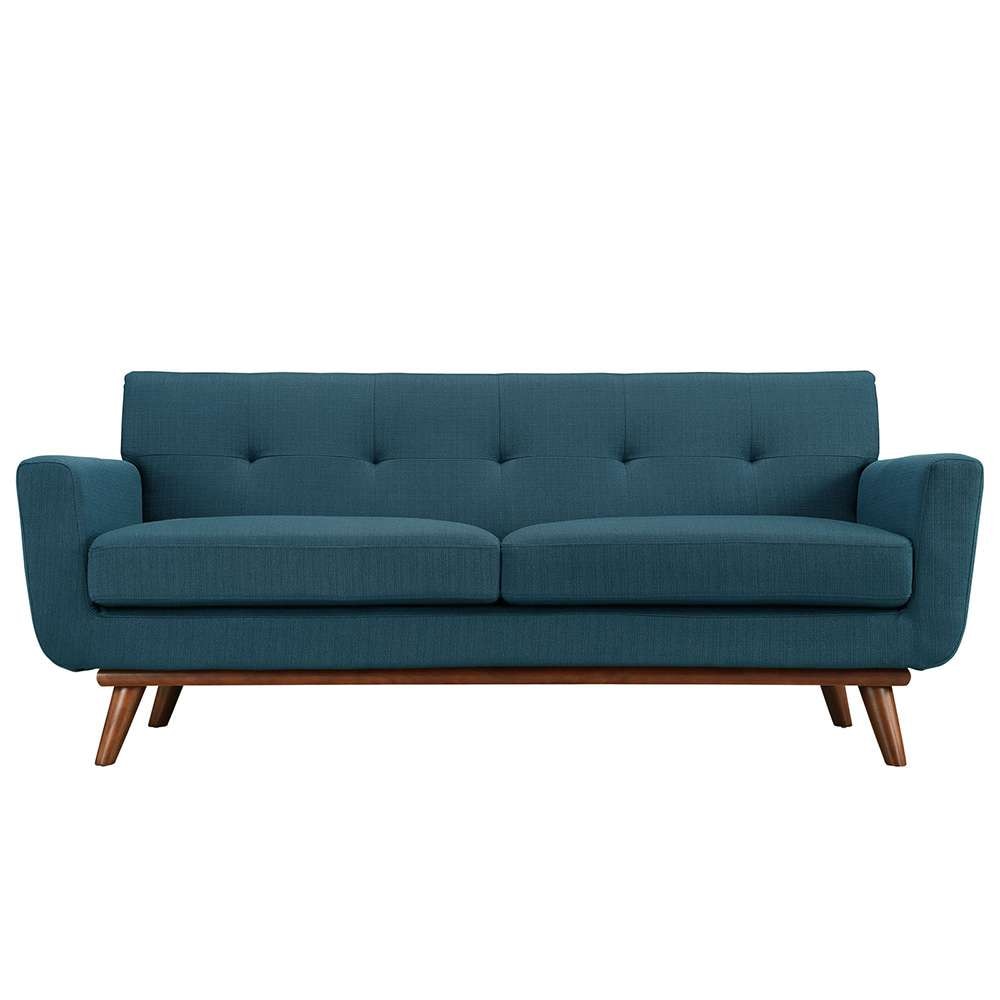 Modway - Engage Upholstered Fabric Loveseat - EEI-1179-AZU veiw 1