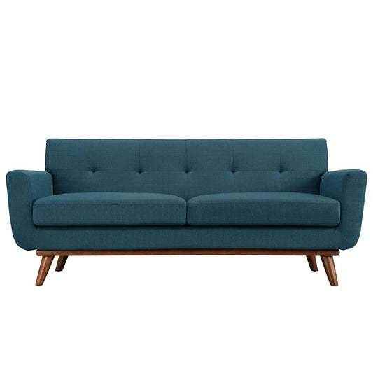 Modway - Engage Upholstered Fabric Loveseat - EEI-1179-AZU veiw 1