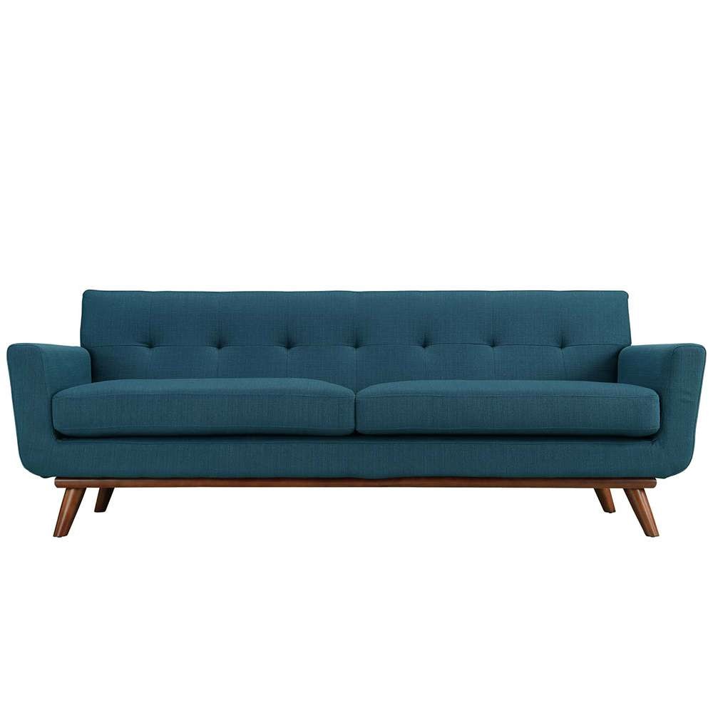 Modway - Engage Upholstered Fabric Sofa - EEI-1180-AZU veiw 1