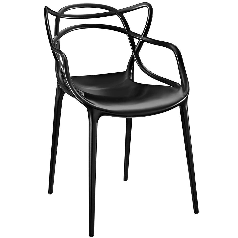 Modway - Entangled Dining Armchair - EEI-1458-BLK veiw 1