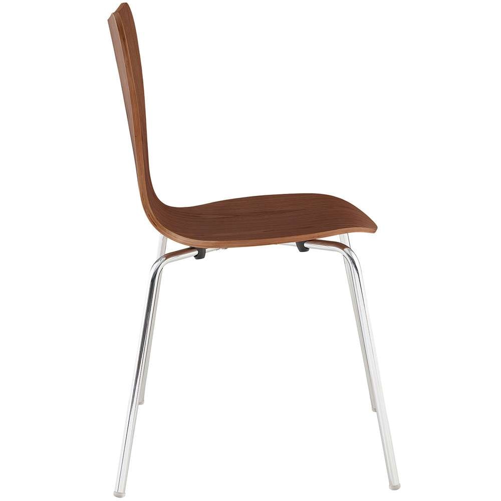 Modway - Ernie Dining Side Chair - EEI-537-WAL veiw 3