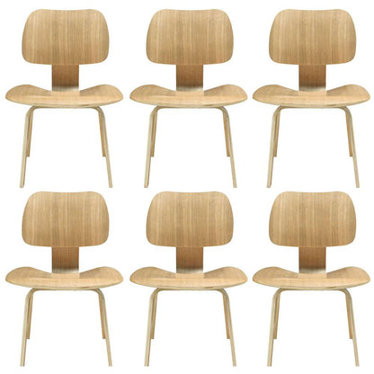 Modway - Fathom Dining Chairs (Set of 6) - EEI-910-NAT veiw 1
