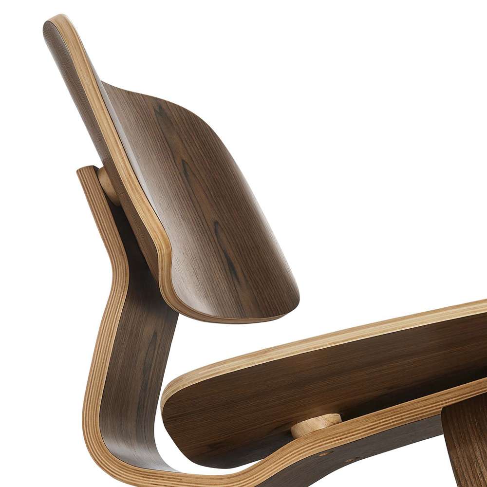 Modway - Fathom Wood Lounge Chair - EEI-510-WAL veiw 6