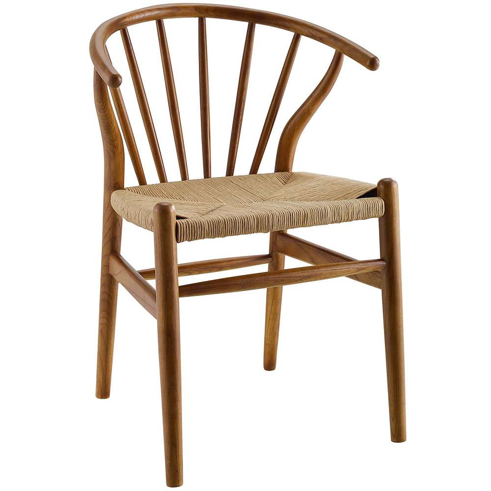 Modway - Flourish Spindle Wood Dining Side Chair - EEI-3338-WAL veiw 1