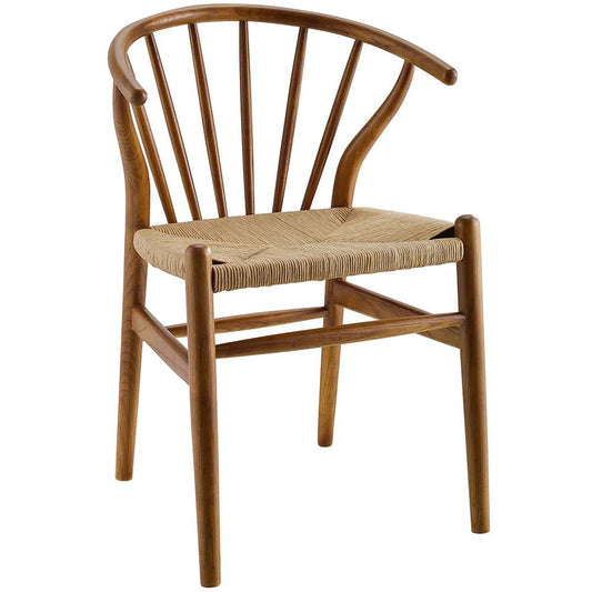 Modway - Flourish Spindle Wood Dining Side Chair - EEI-3338-WAL veiw 1