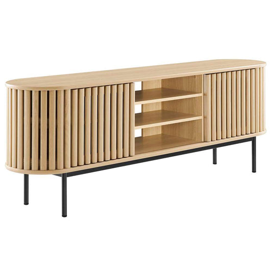Modway - Fortitude 71in TV Stand - EEI-6522-OAK veiw 2
