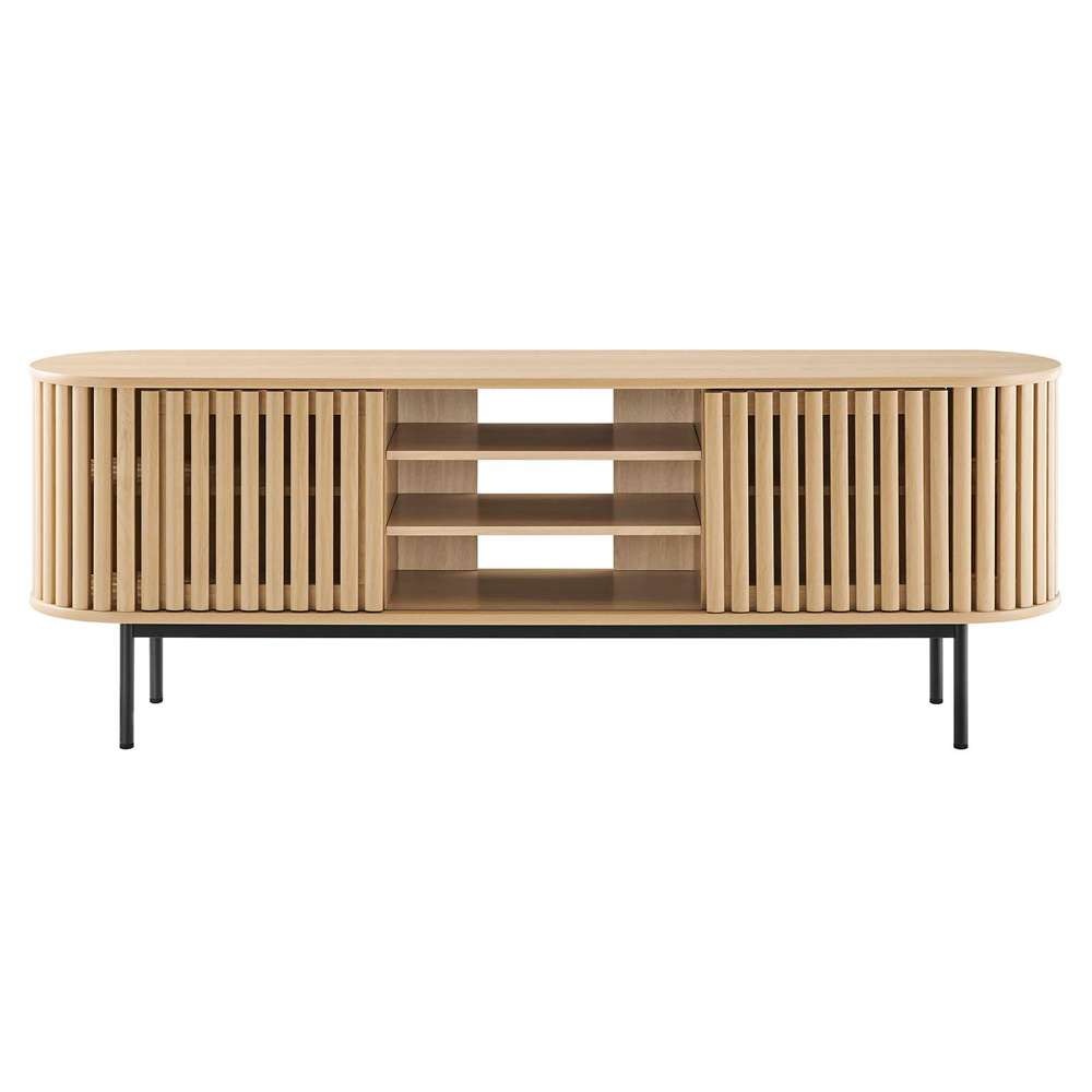 Modway - Fortitude 71in TV Stand - EEI-6522-OAK veiw 5