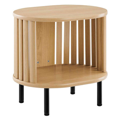 Modway - Fortitude Side Table - EEI-6523-OAK veiw 1