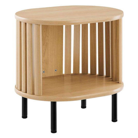 Modway - Fortitude Side Table - EEI-6523-OAK veiw 2