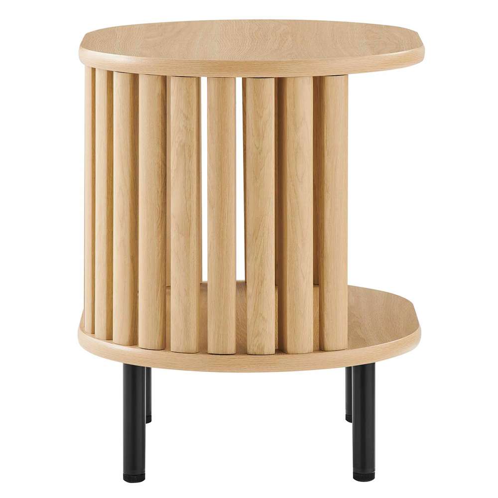 Modway - Fortitude Side Table - EEI-6523-OAK veiw 3