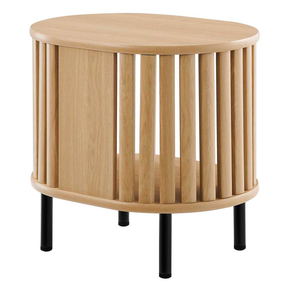 Modway - Fortitude Side Table - EEI-6523-OAK veiw 4