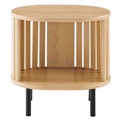 Modway - Fortitude Side Table - EEI-6523-OAK veiw 5