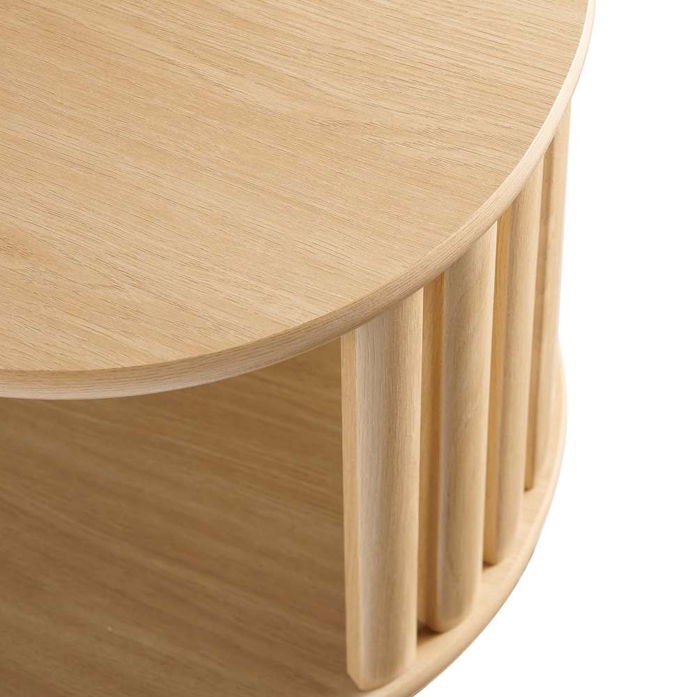 Modway - Fortitude Side Table - EEI-6523-OAK veiw 6