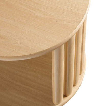Modway - Fortitude Side Table - EEI-6523-OAK veiw 6