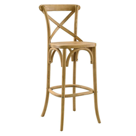 Modway - Gear Bar Stool - EEI-5563-NAT veiw 1