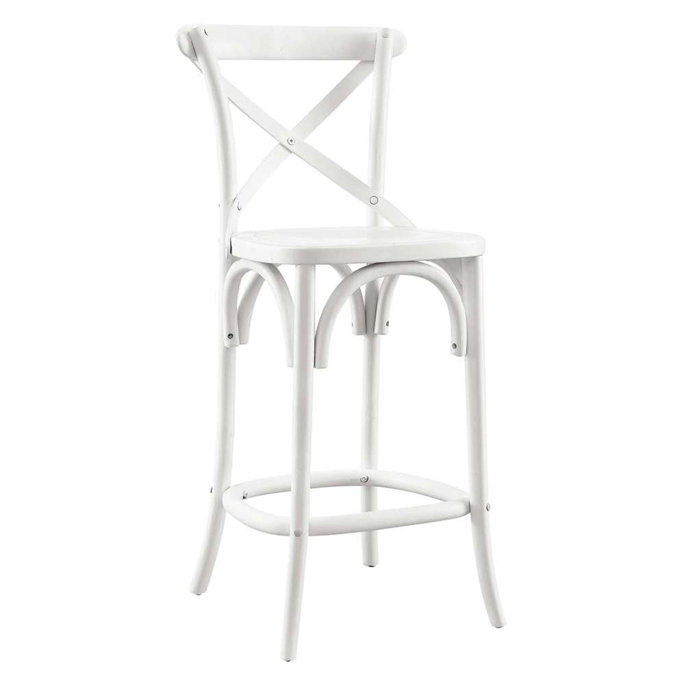 Modway - Gear Counter Stool - EEI-5562-WHI veiw 1