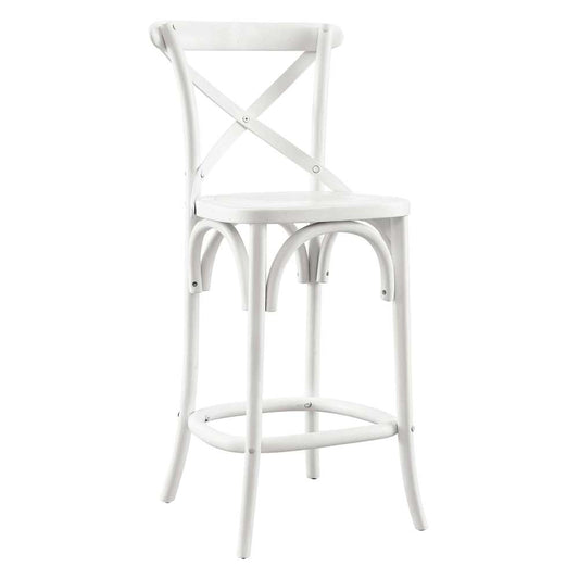 Modway - Gear Counter Stool - EEI-5562-WHI veiw 1