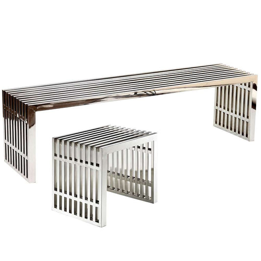 Modway - Gridiron Benches (Set of 2) - EEI-868 veiw 1