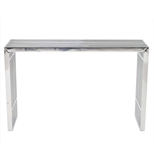 Modway - Gridiron Console Table - EEI-779-SLV veiw 1