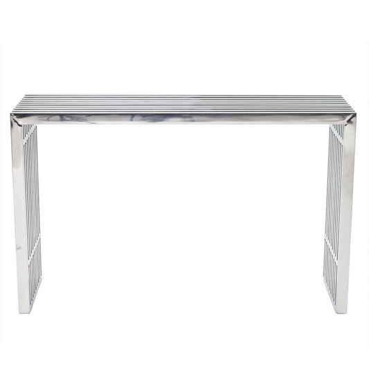Modway - Gridiron Console Table - EEI-779-SLV veiw 2