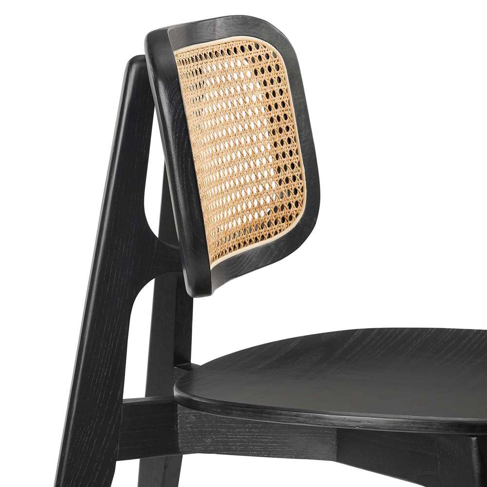 Modway - Habitat Wood Dining Side Chair - EEI-4645-BLK veiw 6