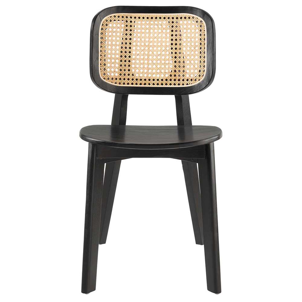 Modway - Habitat Wood Dining Side Chair (Set of 2) - EEI-6077-BLK veiw 6