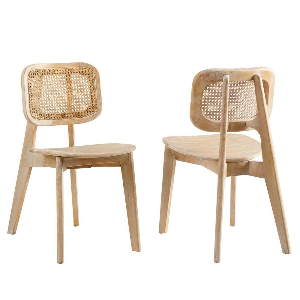 Modway - Habitat Wood Dining Side Chair (Set of 2) - EEI-6077-GRY veiw 2
