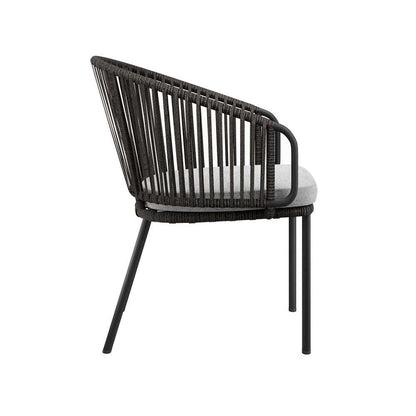 Modway - Harbor Outdoor Patio Armchair - EEI-5033-CHA-GRY veiw 3